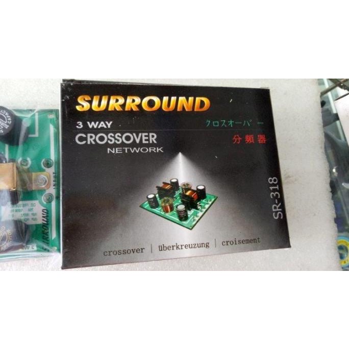 ] Kit / rangkaian Crossover 3 way Surround