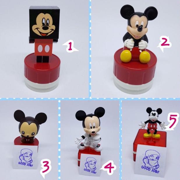 

Custom stamp / stempel nama anak karakter Mickey Mouse
