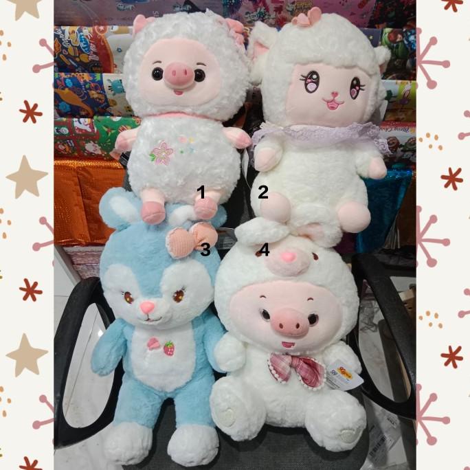 

BARANG TERBARU !!! PIG COSPLAY PLUSH TOY DOLL BONEKA KARAKTER HEWAN BINATANG EMPUK HALUS - TERLARIS