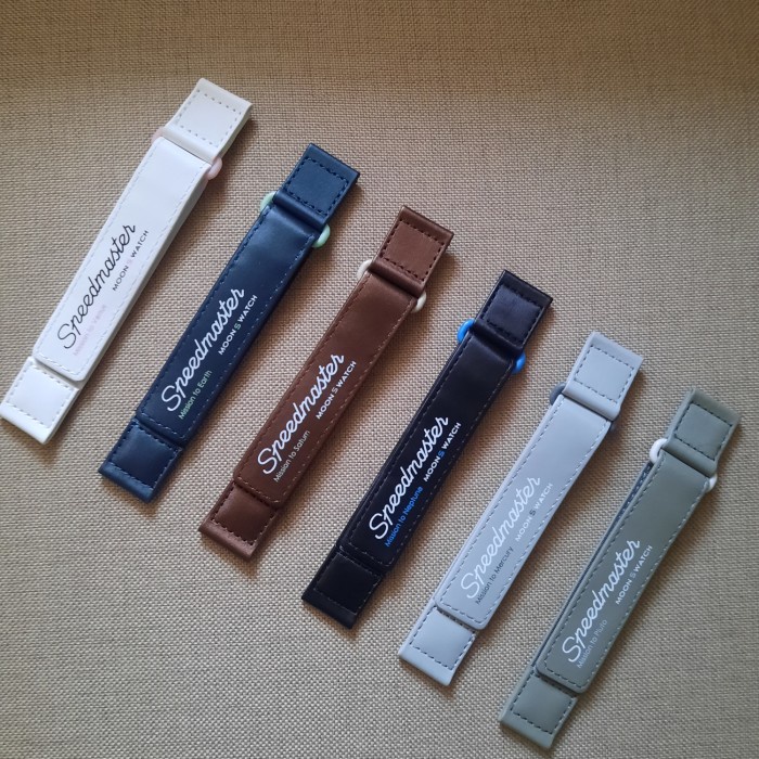 Nichol - Tali Jam Tangan Omega Moon Swatch Nato Strap Velcro 20Mm