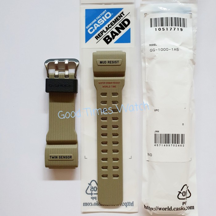 ✅New Strap G-Shock Gg-1000-1A5 / Gg-1000 Casio Original Terbaru