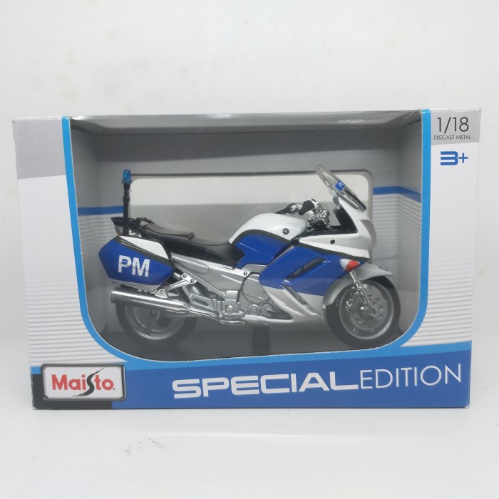 FLASH SALE MAISTO YAMAHA FJR 1300 CUSTOM TNI AD 1:18 TERMURAH