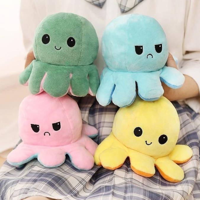 BONEKA GURITA BOLAK BALIK - BONEKA OCTOPUS - BONEKA GURITA VIRAL