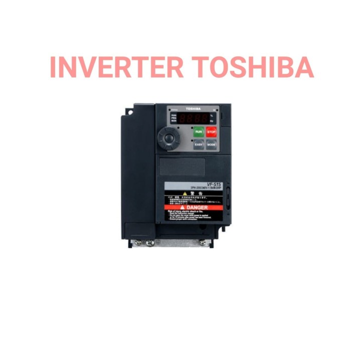 ✨Ori Inverter Toshiba 0.75Kw Input 1Phase 220V Output 3Phase 220V Terbatas