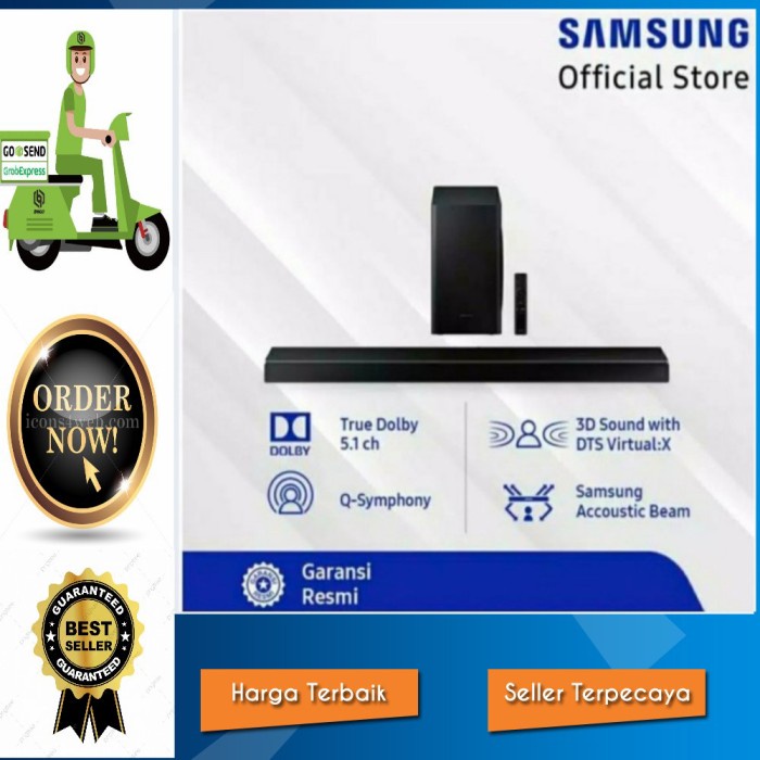Promo Samsung Soundbar Hw-Q60T Hwq60T 5.1 Ch True Dolby Audio