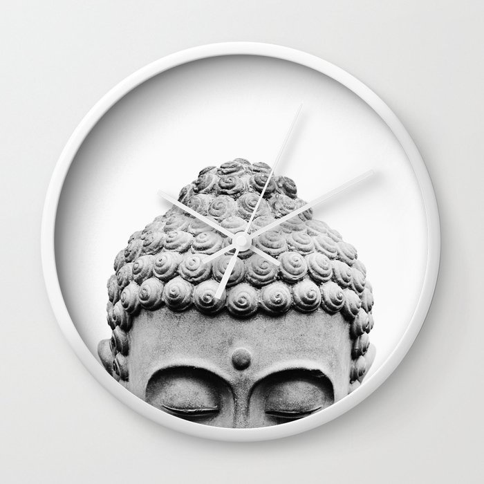 Jam Dinding Buddha Pemalu