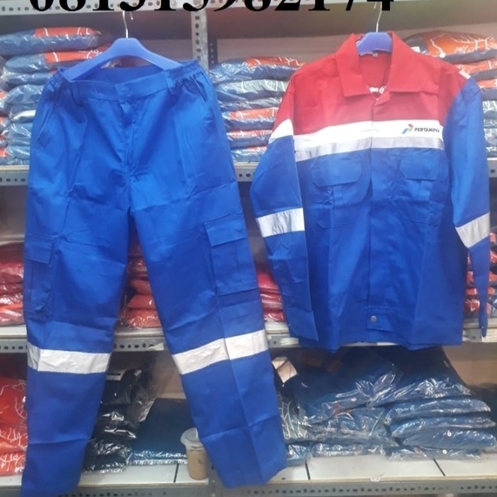 wearpack pertamina nomex IIIa setelan baju&celana