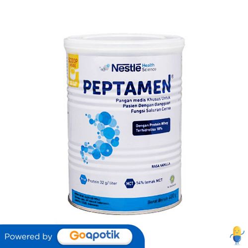 

PEPTAMEN RASA VANILA 400 GRAM KALENG