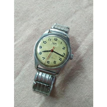 (bk) enicar jam tangan antik military watch vintage enicar swiss made ori rare arloji tua koleksi ja