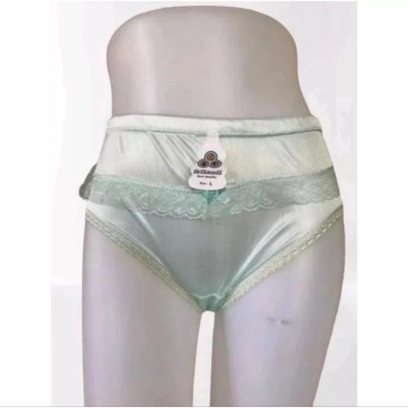 6 pcs cd gilap wanita haid termurah | celana dalam wanita menstruasi renda licin