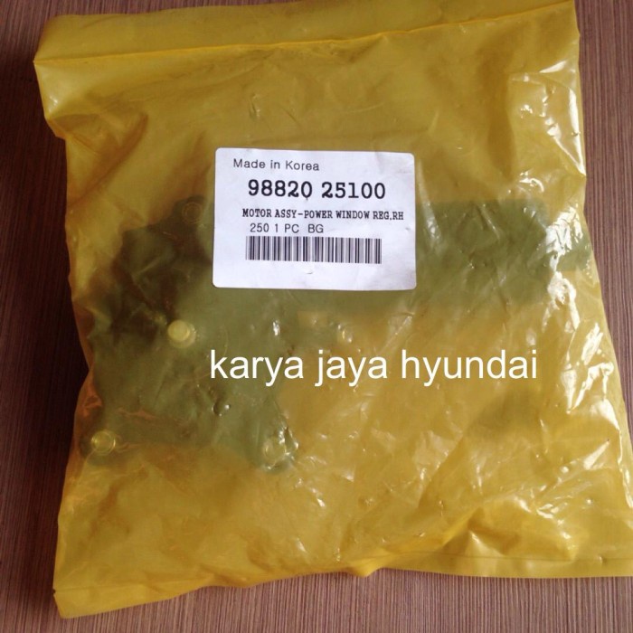 Motor Power Window Hyundai Verna Avega Kanan Murmer