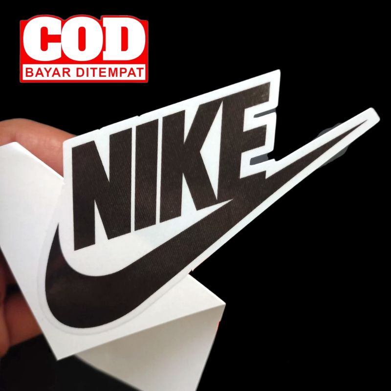 

stiker sticker brand nike cuting