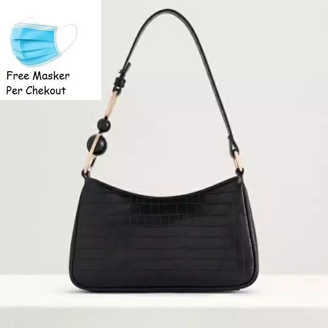 Shoulder Bag Zar4 Croco/Tas Wanita 2Tali #8909