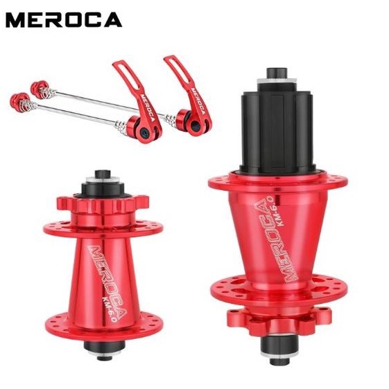 Meroca KM 6.0 Hub Freehub QR TA Thru Axle 5 + 2 Bearing Sixpawl 32H