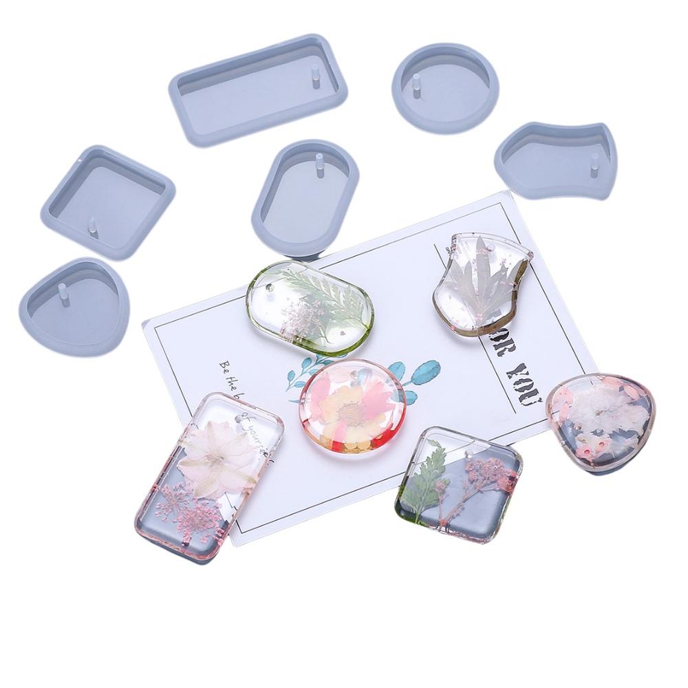 Cetakan resin gantungan kunci sedang / medium key chain resin mold / cetakan resin liontin kalung
