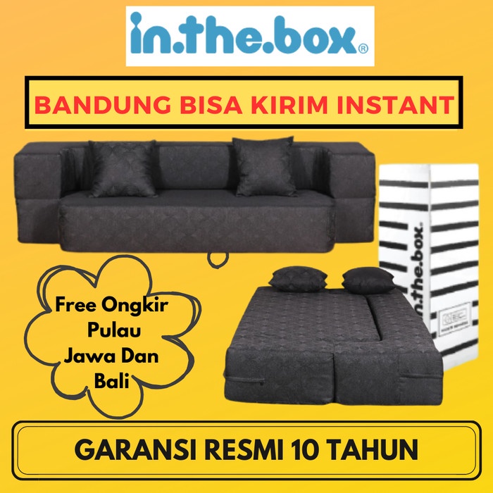 Terlaris Sofa Bed Inthebox In The Box Ukuran 100X200X25 Cm