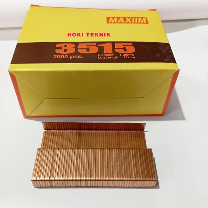 

Maxiim 3515U Isi Staples Kardus Karton 15 mm