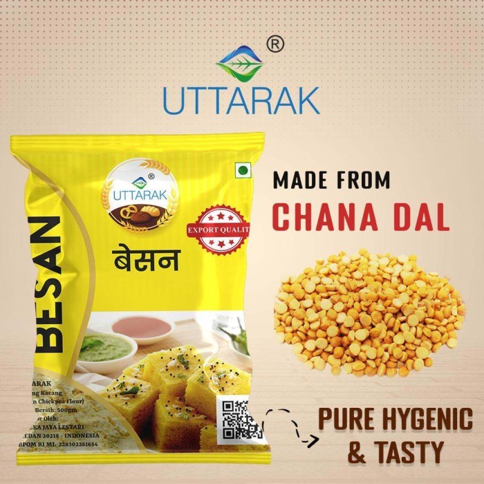 

@#@#@#] UTTARAK BESAN FLOUR 500GR