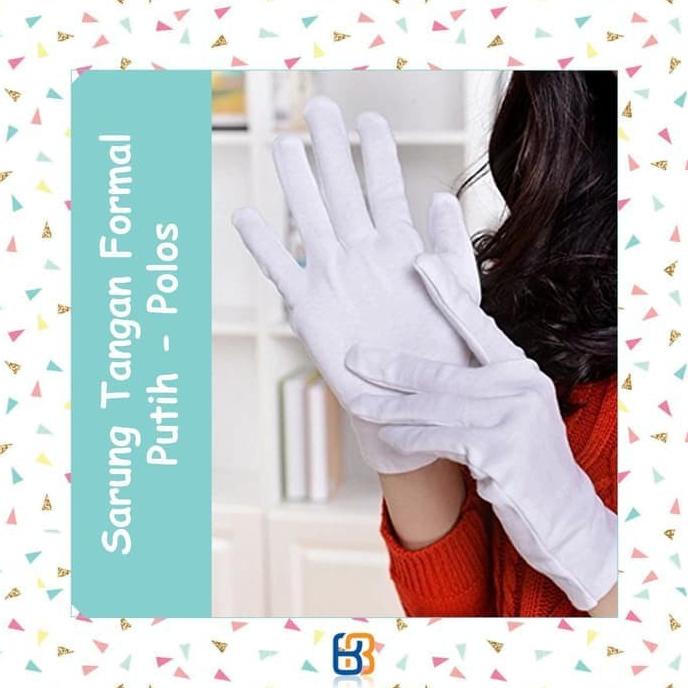 

AKASHMARKET !!! Sarung Tangan Putih Formal Pendek Paskibra - TERLARIS !
