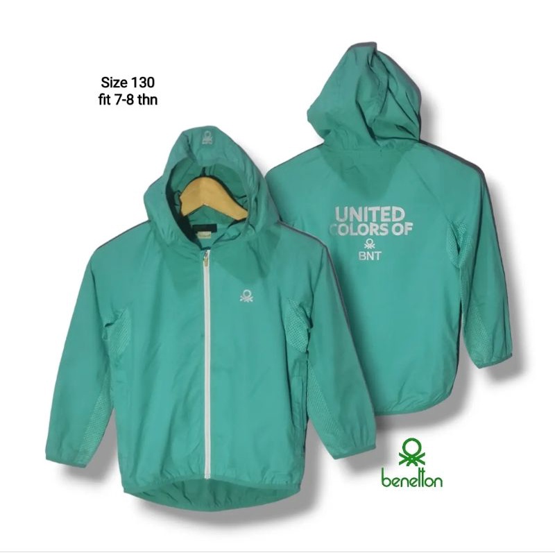 Kids Running Windbreaker UV Protect Jacket Pocketable anak dan remaja unisex laki laki perempuan Pre