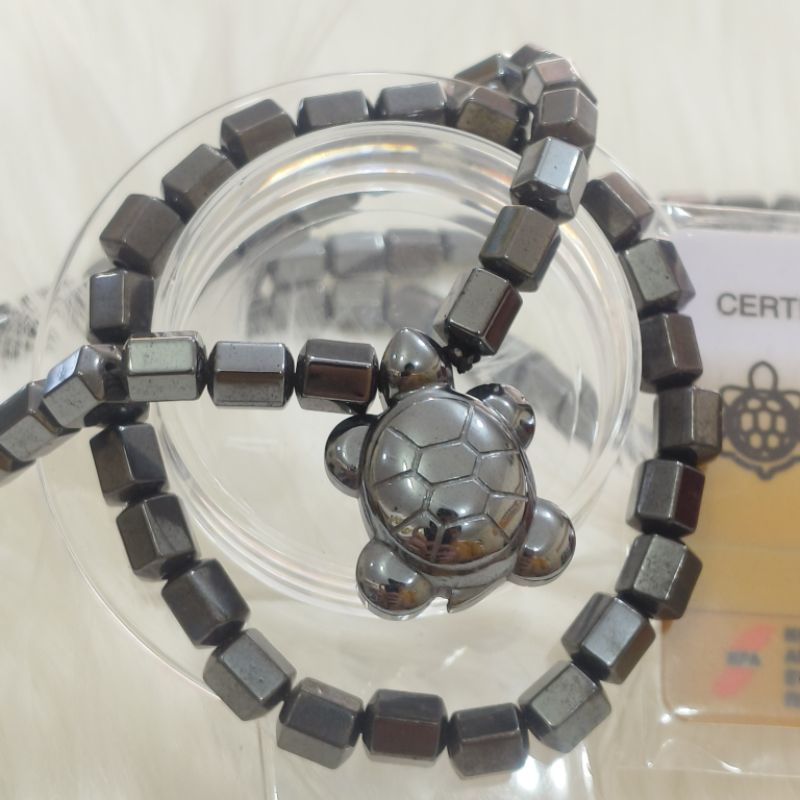 Gannamyong Motif Kura Kura Kalung dan Gelang Untuk Kesehatan