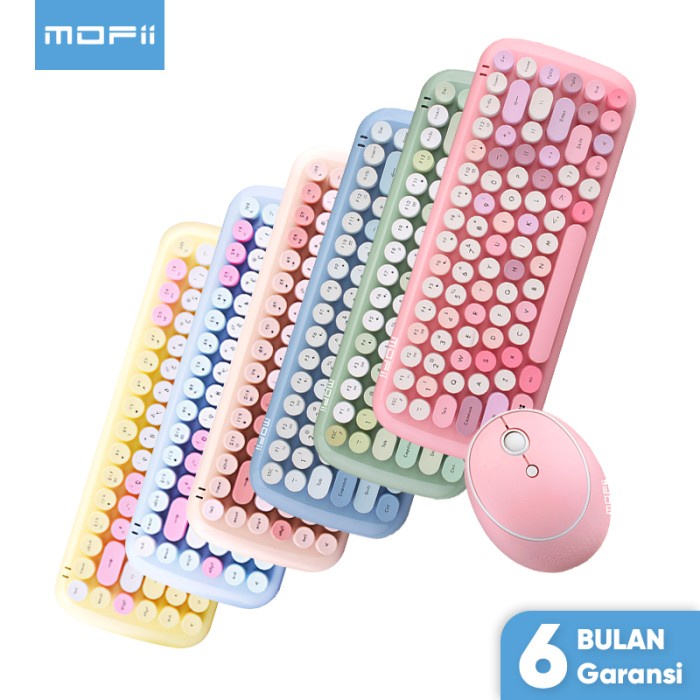 MOFII KEYBOARD WIRELESS MOUSE WIRELESS SET 2.4G CANDY ORIGINAL