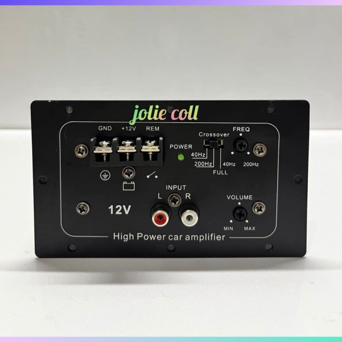 Power Kit Basstube Aktif Utk 10-12 Inch Max 350 Watt Transistor