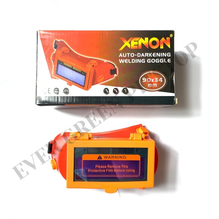 XENON KACA MATA LAS OTOMATIS AUTO DARK WELDING GLASS KACA MATA LAS