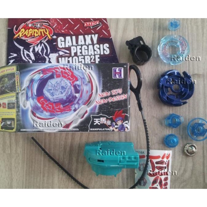 Beyblade Bb70 Galaxy Pegasus W105r2f