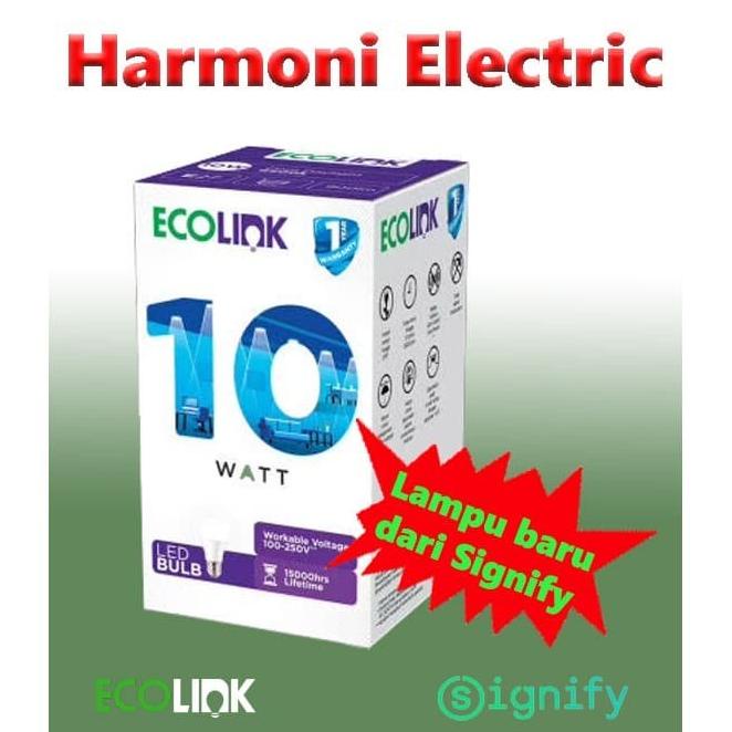 Lampu LED ECOLINK 10W 10 Watt Cahaya Putih Promo