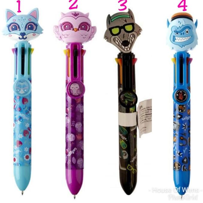 

New Smiggle Into The Woods Rainbow Pen - Pulpen Rainbow Smiggle Stok Terbatas