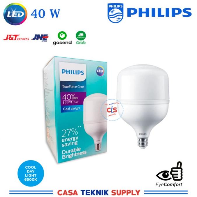 Lampu LED Philips 40W 40 W 40 Watt 40Watt Putih