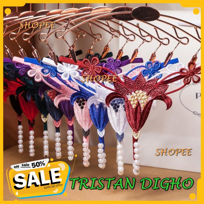 G STRING WANITA SEXY MUTIARA THONG BERTALI BORDIR LINGERIE SEKSI C / G STRING WANITA SEXY MUTIARA TH