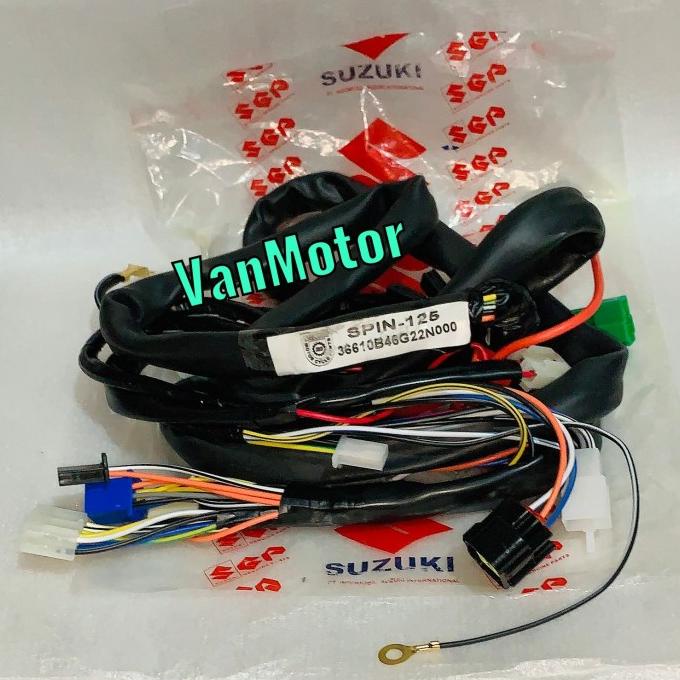 Kabel Body Bodi Spin 125 Spin Old Lama Set Suzuki Ori Wire Harness