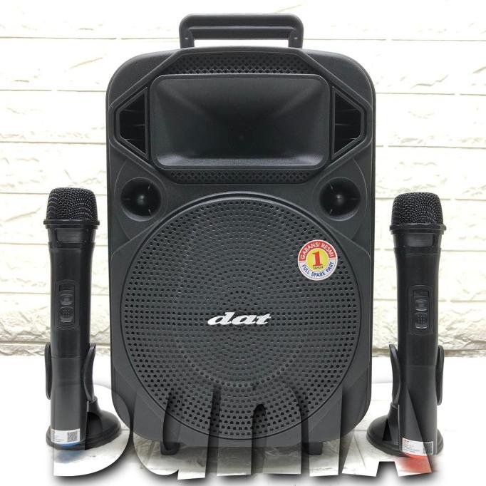 Speaker Portable Wireless Dat DT 815 AS Original 8 inch Bluetooth dis