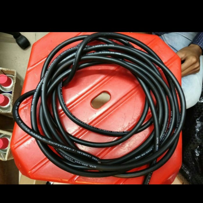[Ori] Kabel Isi 3 X 1.5Mm 10 Meter Untuk Mini Hoist Kapasitas 1 Ton Limited