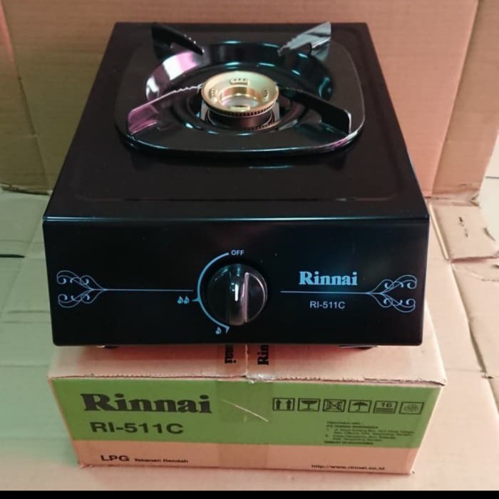[Ori] Kompor Rinnai Satu Tungku - Ri-511C Berkualitas