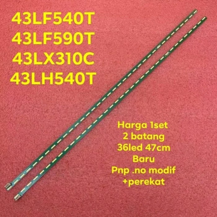[Ori] Bl - Backlight - Lampu Tv Lg 43Lf540T 43Lf540 43Lf590 43Lf590T Terbaru