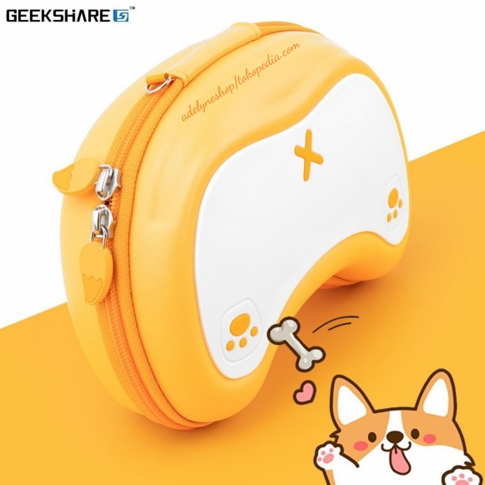 [Original] Bag For Pro Controller Switch/Ps4/Ps5/Others Joystick Corgi Theme Terbaru