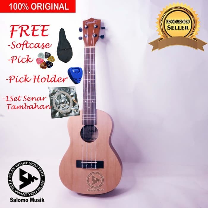 Ukulele - Grande Ukulele Concert 23Ms Ns + Softcase