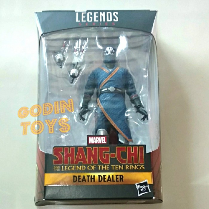 ✅Baru Marvel Legends Death Dealer The Legend Of Ten Rings No Baf Dr. Hyde Terbatas