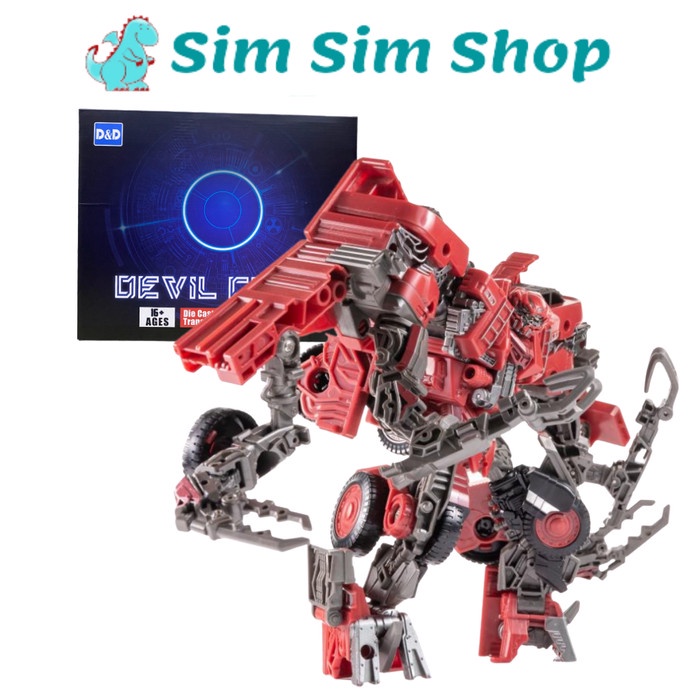 ✅Baru Robot Transformers Deformation Dd 01 Devastator Overload Devil Crab Bisa Sameday
