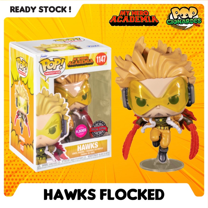 ✅Baru Funko Pop Anime - My Hero Academia - Hawks Flocked #1147 Diskon