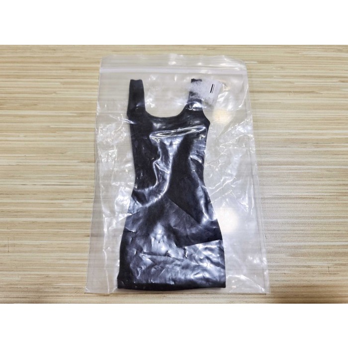 ✅Baru Kitbash Tbleague Phicen Female Figure Black Open Mini Skirt Dress 1/6 Diskon