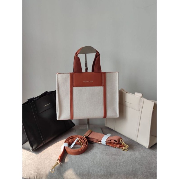 CK Shalia Canvas Mini Tote Bag Mb1610