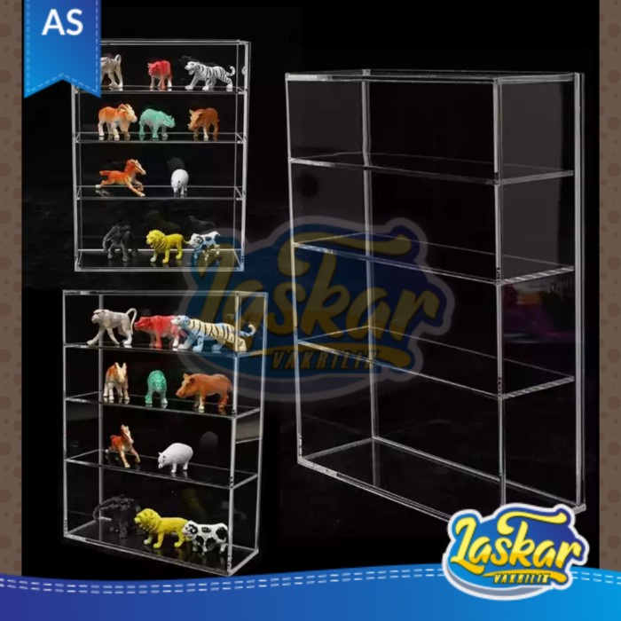 ✅COD Rak Acrylic Action Figure/Tempat Miniatur Mainan/Rak Hotwheels Acrylic Limited