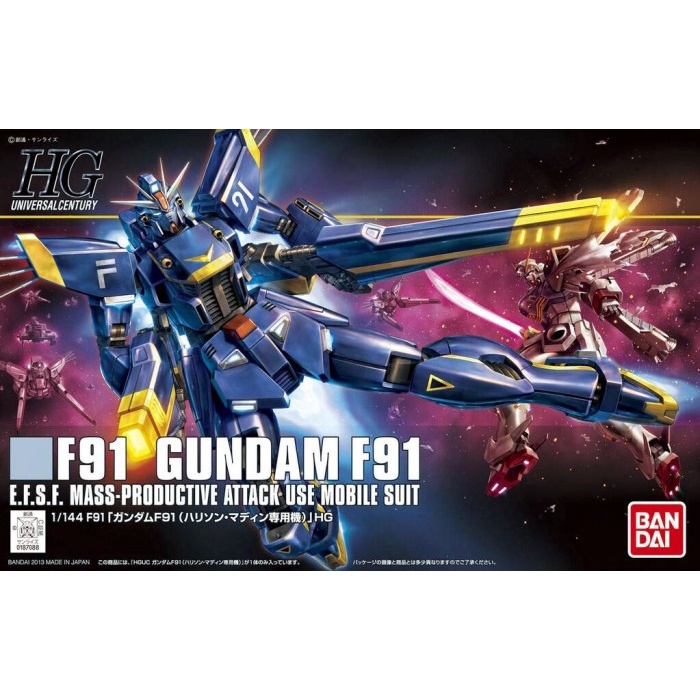 ✅COD Hg 1/144 Hguc Gundam F91 Harrison Maddin Berkualitas