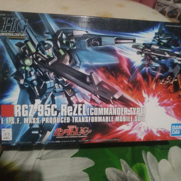 ✅COD Hguc Rgz-95C Rezel Comander Type Sale Berkualitas
