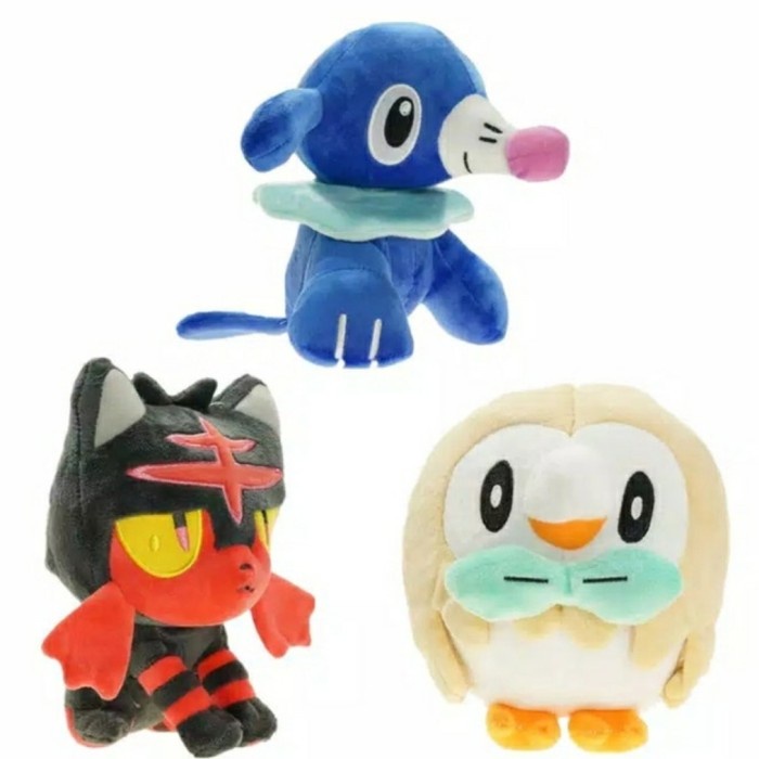 ✅New Ori Rowlet Boneka Pokemon Original Pokemon Center Sg Bisa Gojek