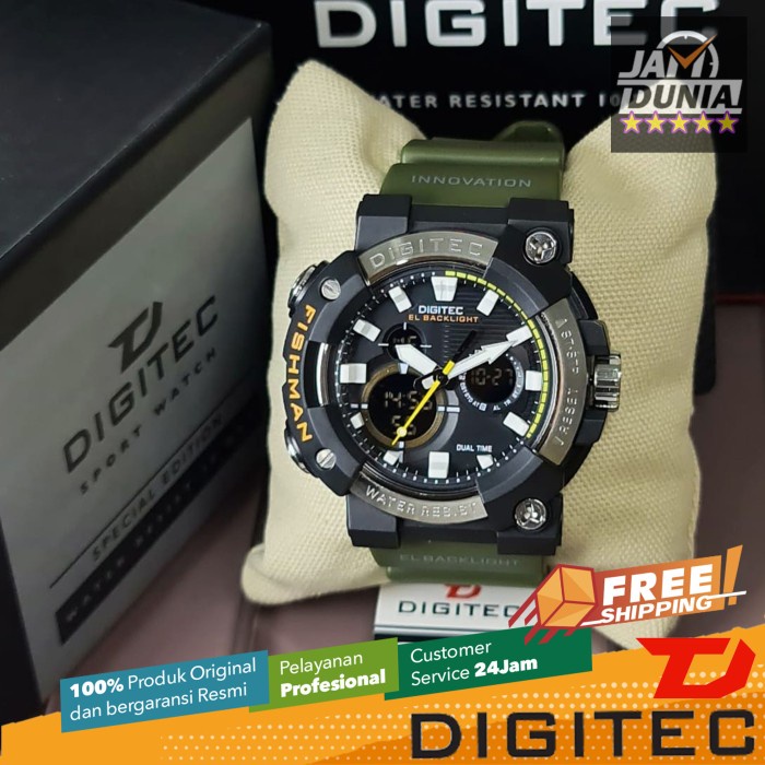 ✅Ori Jam Tangan Digitec Original Da-2150Tb 4B Da 2150T5 Digitec 2150T Pria Diskon